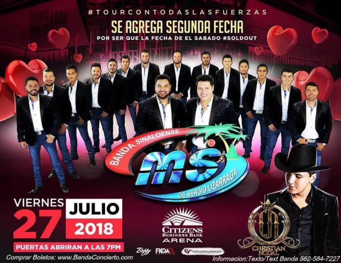 Banda MS at Chesapeake Energy Arena