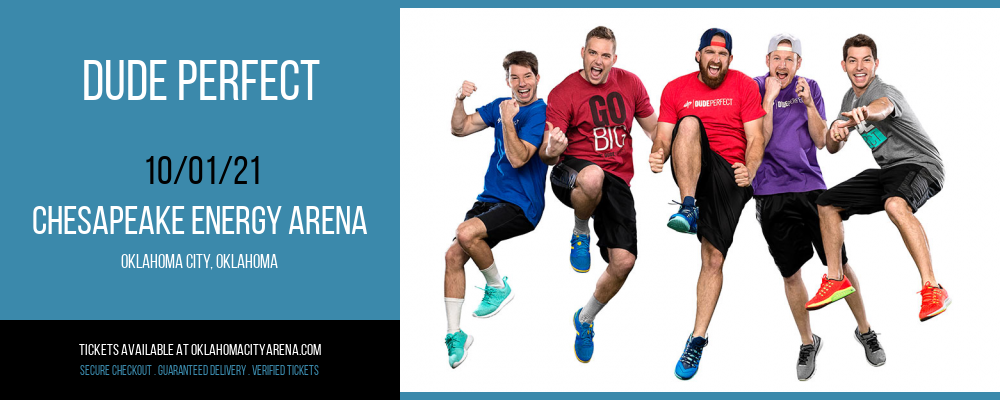 Dude Perfect at Chesapeake Energy Arena tickets Dude Perfect at Chesapeake Energy Arena