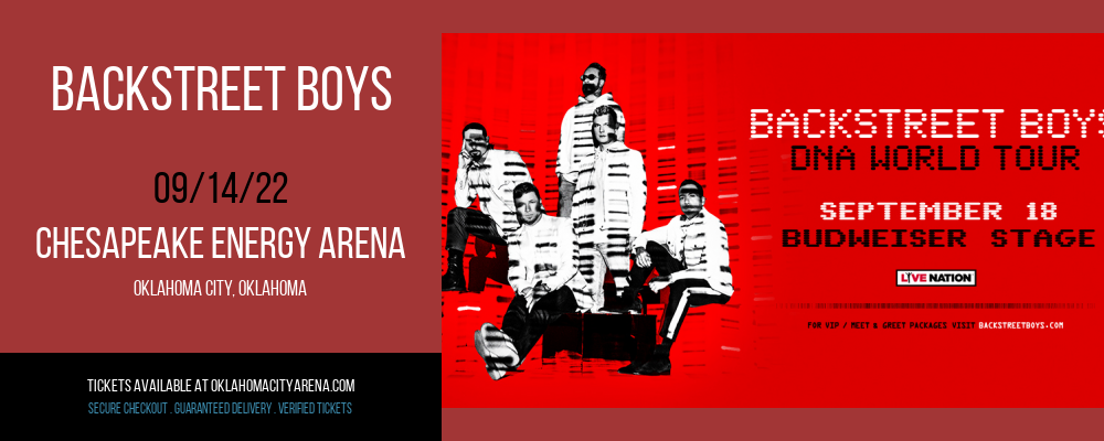 Backstreet Boys at Chesapeake Energy Arena tickets Backstreet Boys at Chesapeake Energy Arena