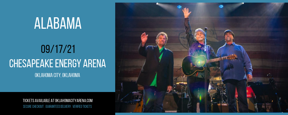Alabama at Chesapeake Energy Arena tickets Alabama at Chesapeake Energy Arena