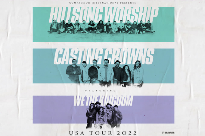 Casting Crowns, Hillsong Worship & We The Kingdom at PNC Arena
