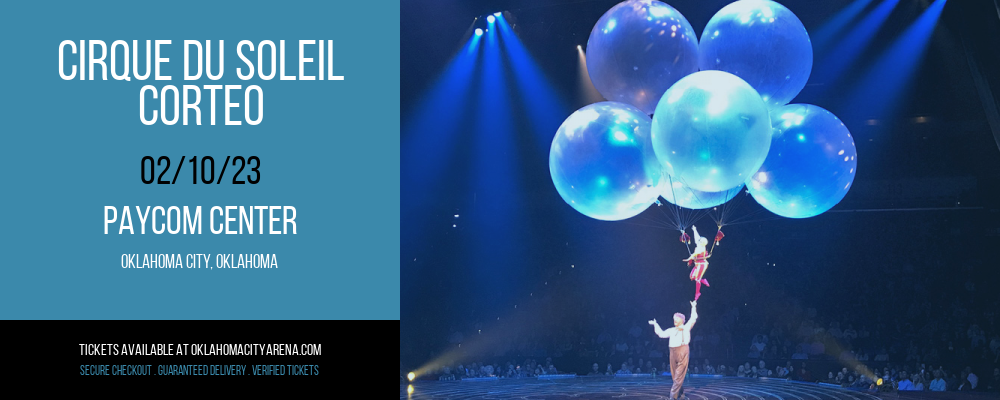 Cirque du Soleil - Corteo at Paycom Center tickets Cirque du Soleil - Corteo at Paycom Center