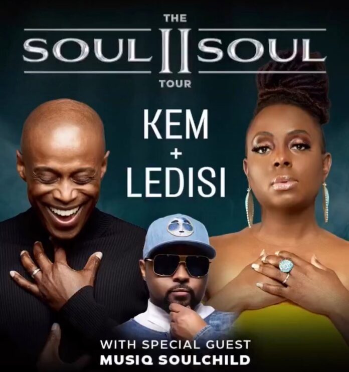 Kem, Ledisi & Musiq Soulchild at Paycom Center