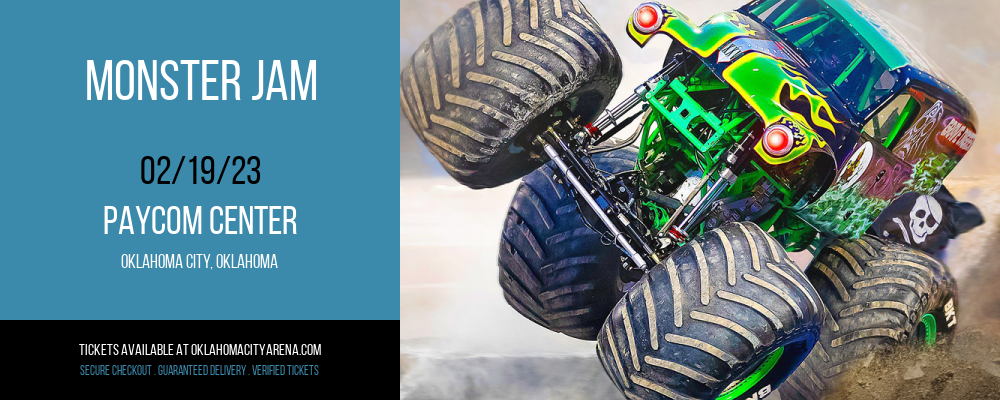 Monster Jam at Paycom Center tickets Monster Jam at Paycom Center