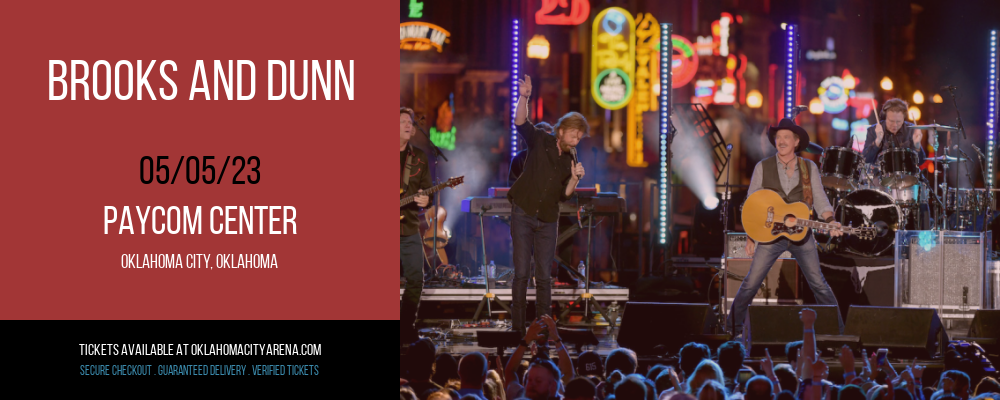 Brooks And Dunn at Paycom Center tickets Brooks And Dunn at Paycom Center