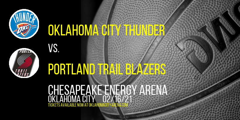 Oklahoma City Thunder vs. Portland Trail Blazers at Chesapeake Energy Arena tickets Oklahoma City Thunder vs. Portland Trail Blazers at Chesapeake Energy Arena