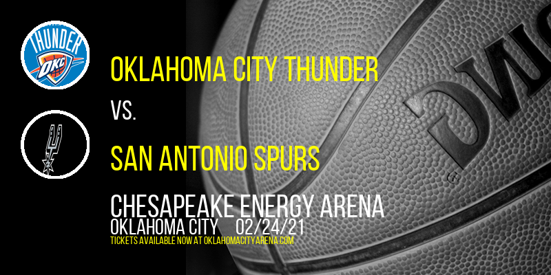 Oklahoma City Thunder vs. San Antonio Spurs at Chesapeake Energy Arena tickets Oklahoma City Thunder vs. San Antonio Spurs at Chesapeake Energy Arena