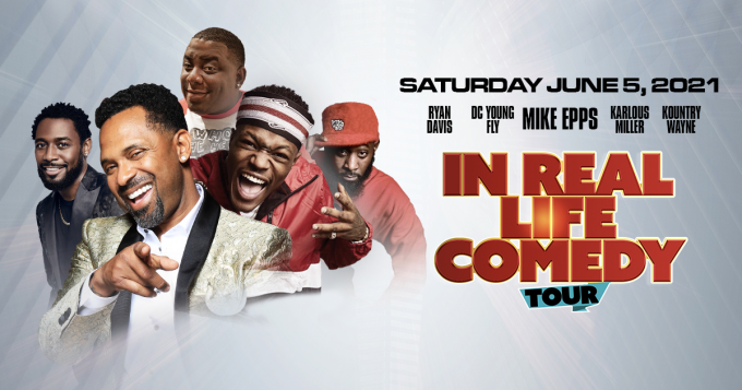 In Real Life Comedy Tour: Mike Epps, Michael Blackson, DC Young Fly, Karlous Miller & Kountry Wayne at Chesapeake Energy Arena