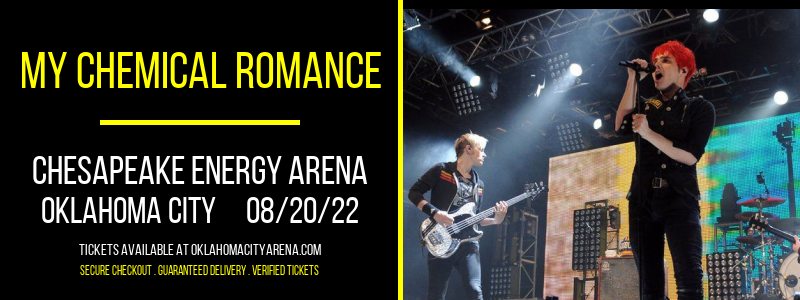 My Chemical Romance at Chesapeake Energy Arena tickets My Chemical Romance at Chesapeake Energy Arena
