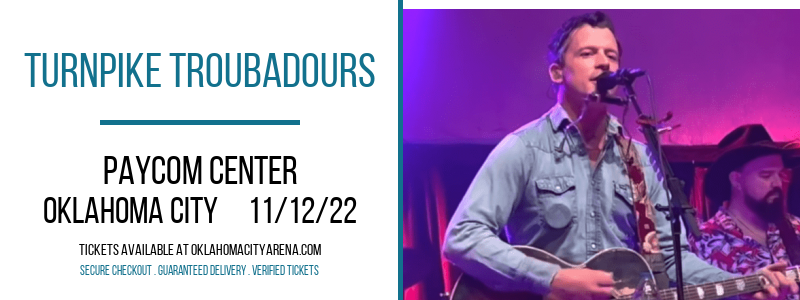 Turnpike Troubadours at Paycom Center tickets Turnpike Troubadours at Paycom Center