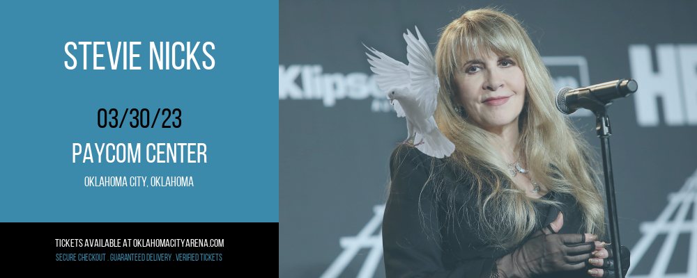 Stevie Nicks at Paycom Center tickets Stevie Nicks at Paycom Center