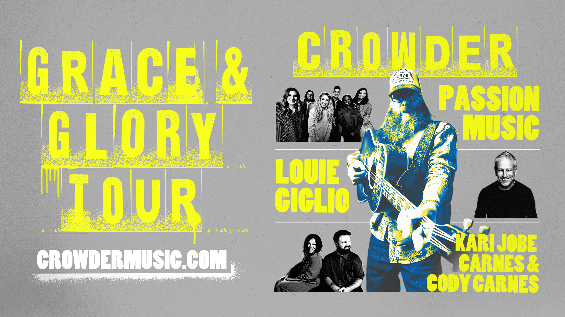 Crowder, Passion Music, Louie Giglio, &amp; Kari Jobe Carnes